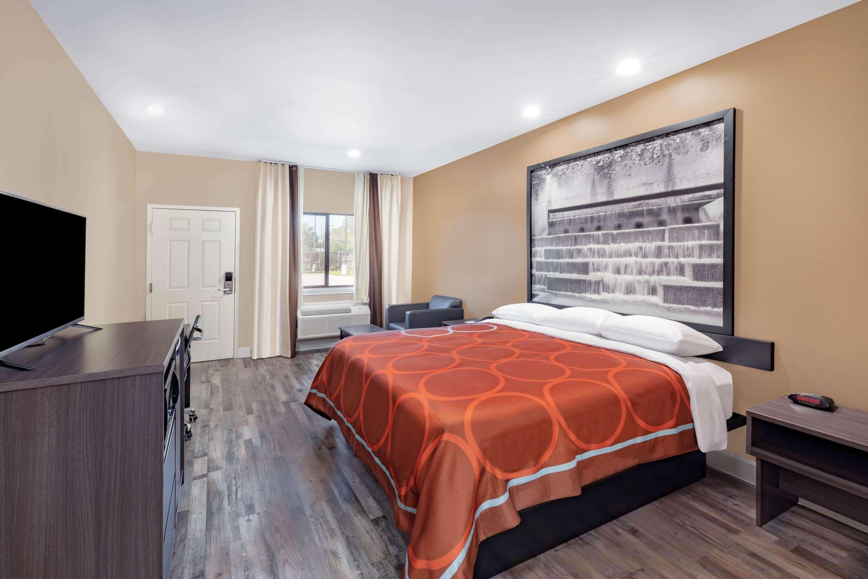 Super 8 By Wyndham Houston Nw Beltway 8-West Rd Hotel Bagian luar foto